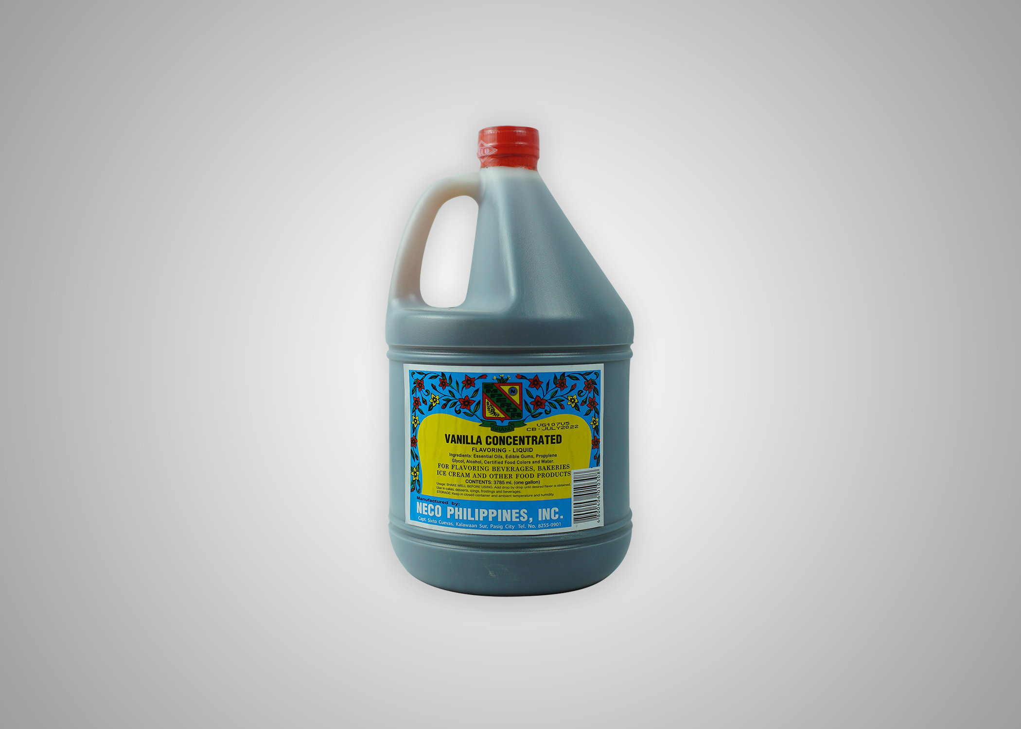 Picture of Neco Vanilla Flavoring 3785mlx4gal nrp GAL