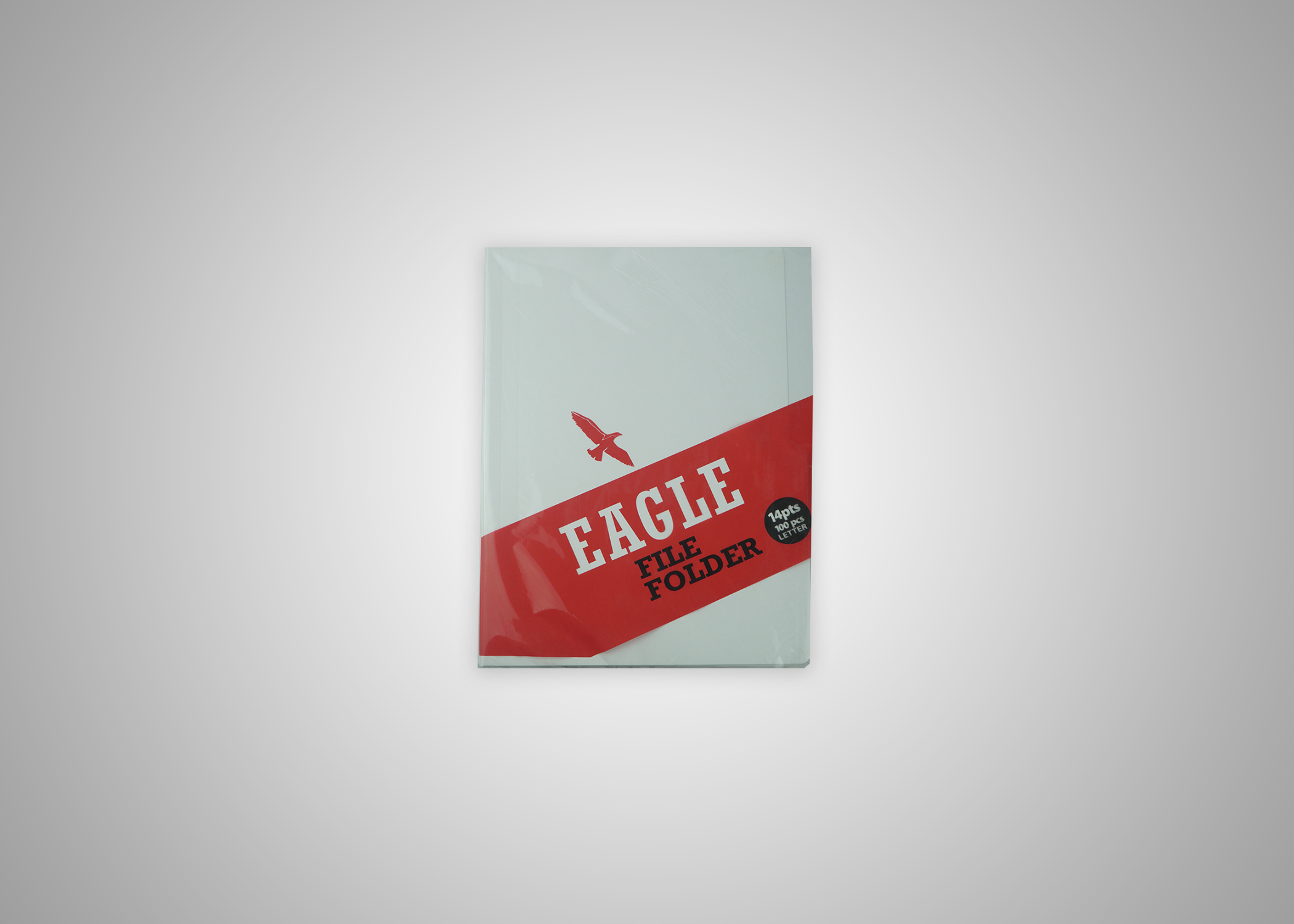 Picture of Eagle Folder Short White 100pcperrm nrp