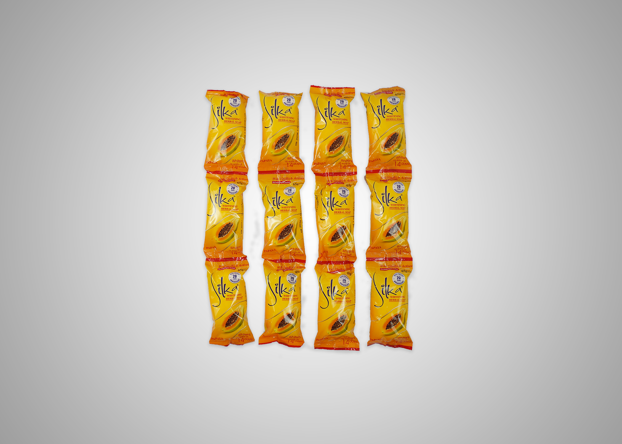 Picture of Silka Papaya Soap Orange 12x8 96pc nrp