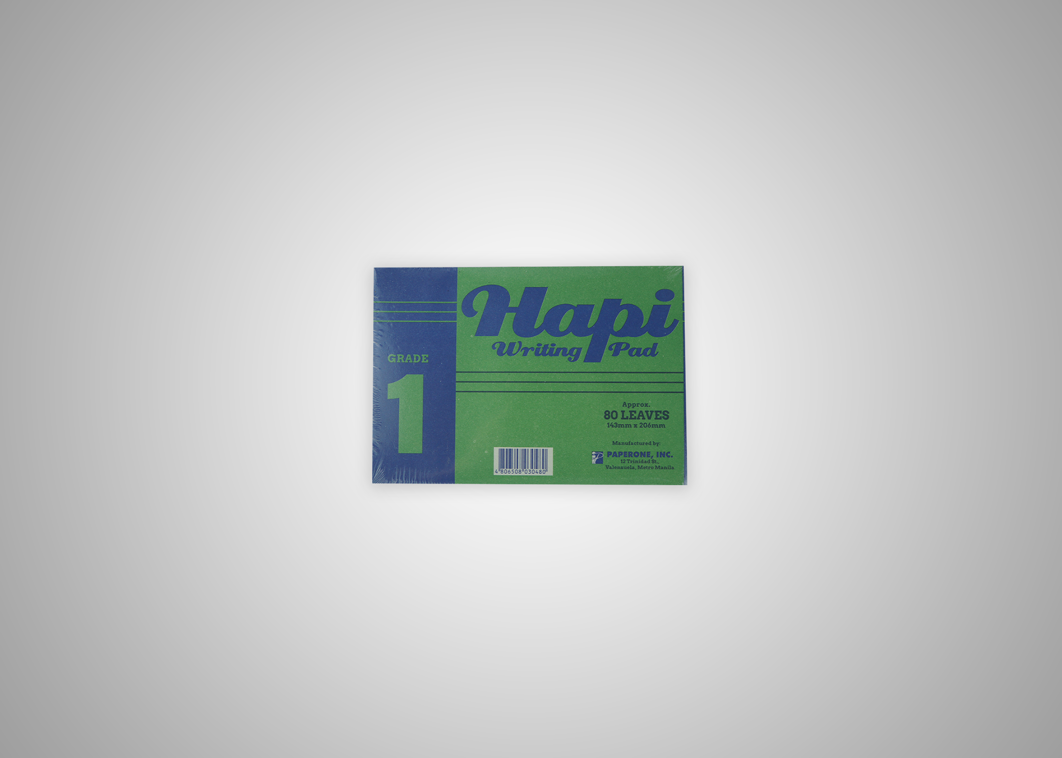 Picture of Hapi Writing Pad 1 10rmx10pds per cs nrp REAM