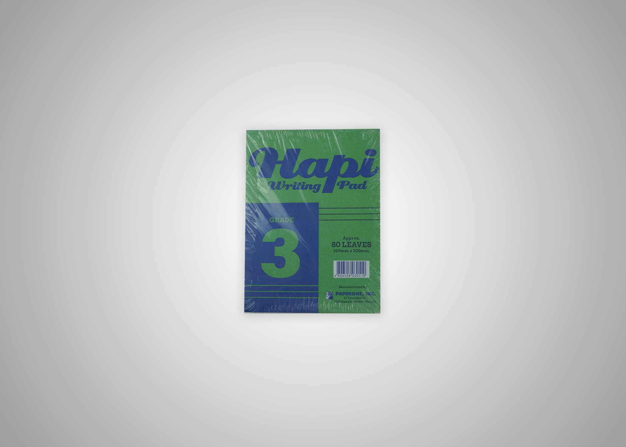 Picture of Hapi Writing Pad 3 10rmx10pds per cs nrp REAM