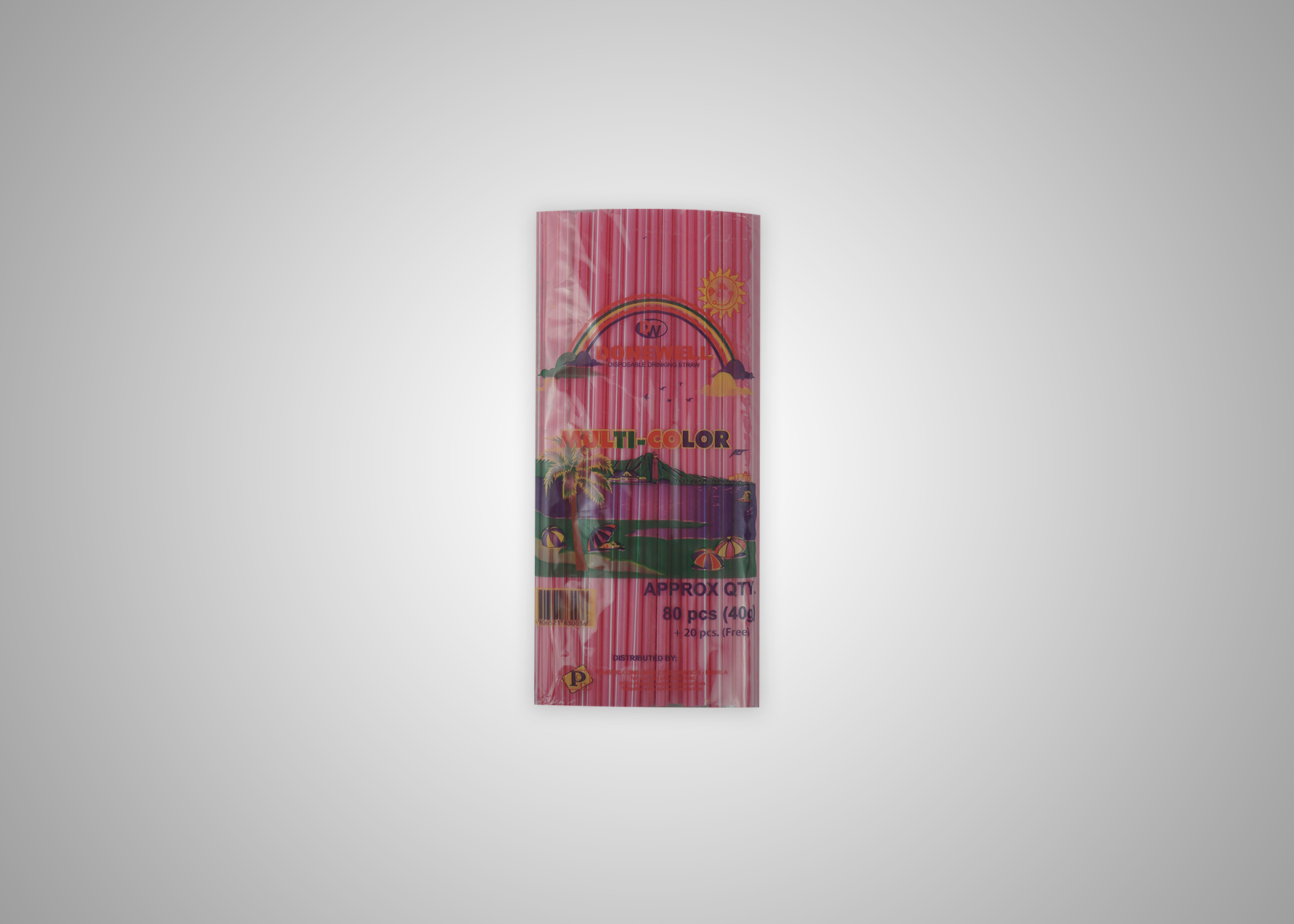 Picture of Drinking Straw 100s 50pckperbag nrp PACK