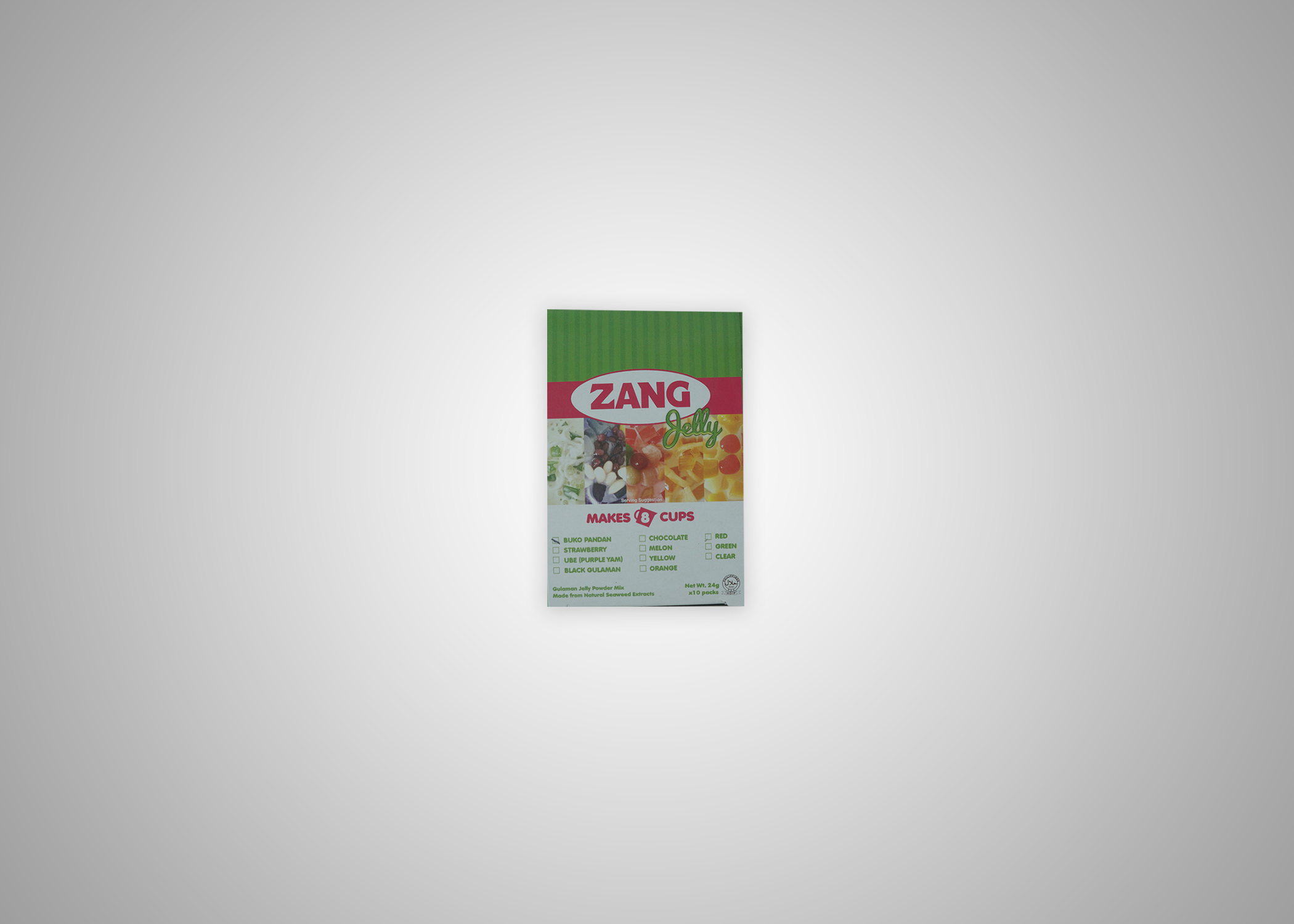 Picture of Zang Gulaman Buko Pandan 24gx10x24 nrp BOX