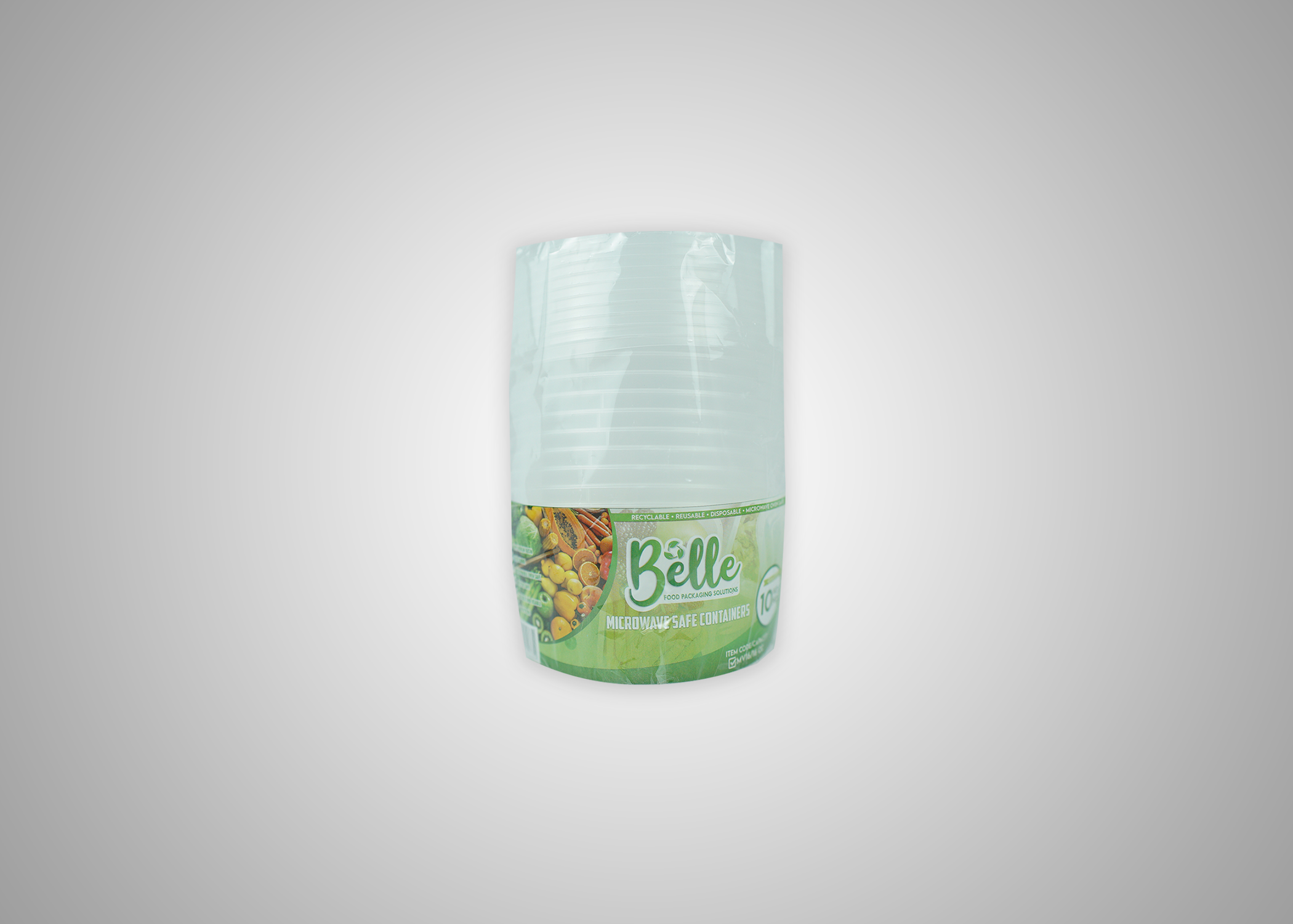 Picture of Belle Microwavable Rnd 450ml MV16 10pcsx30pck nrp PACK