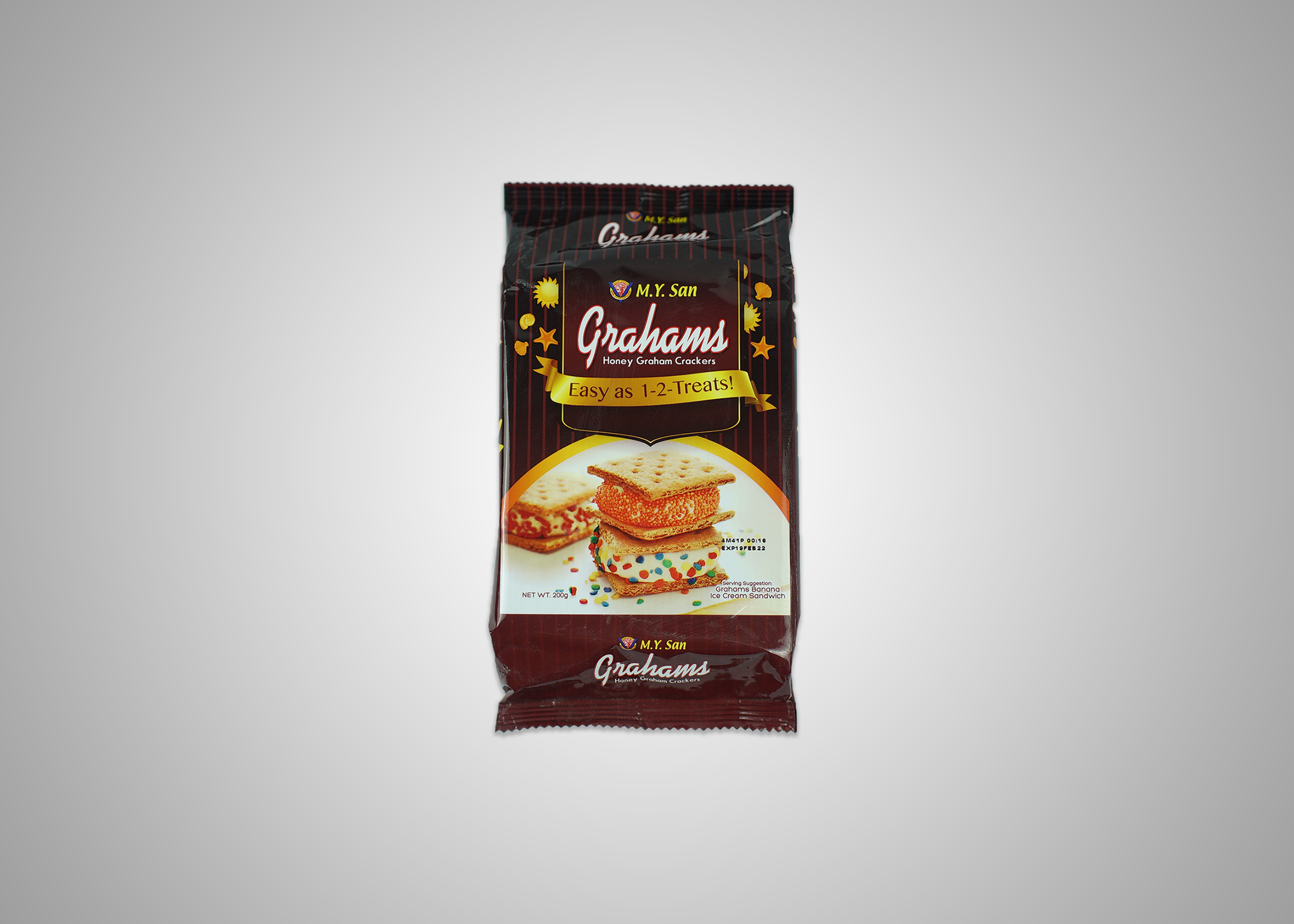Picture of Graham Honey Crackers 210gx24 Brown Packaging rp PCS