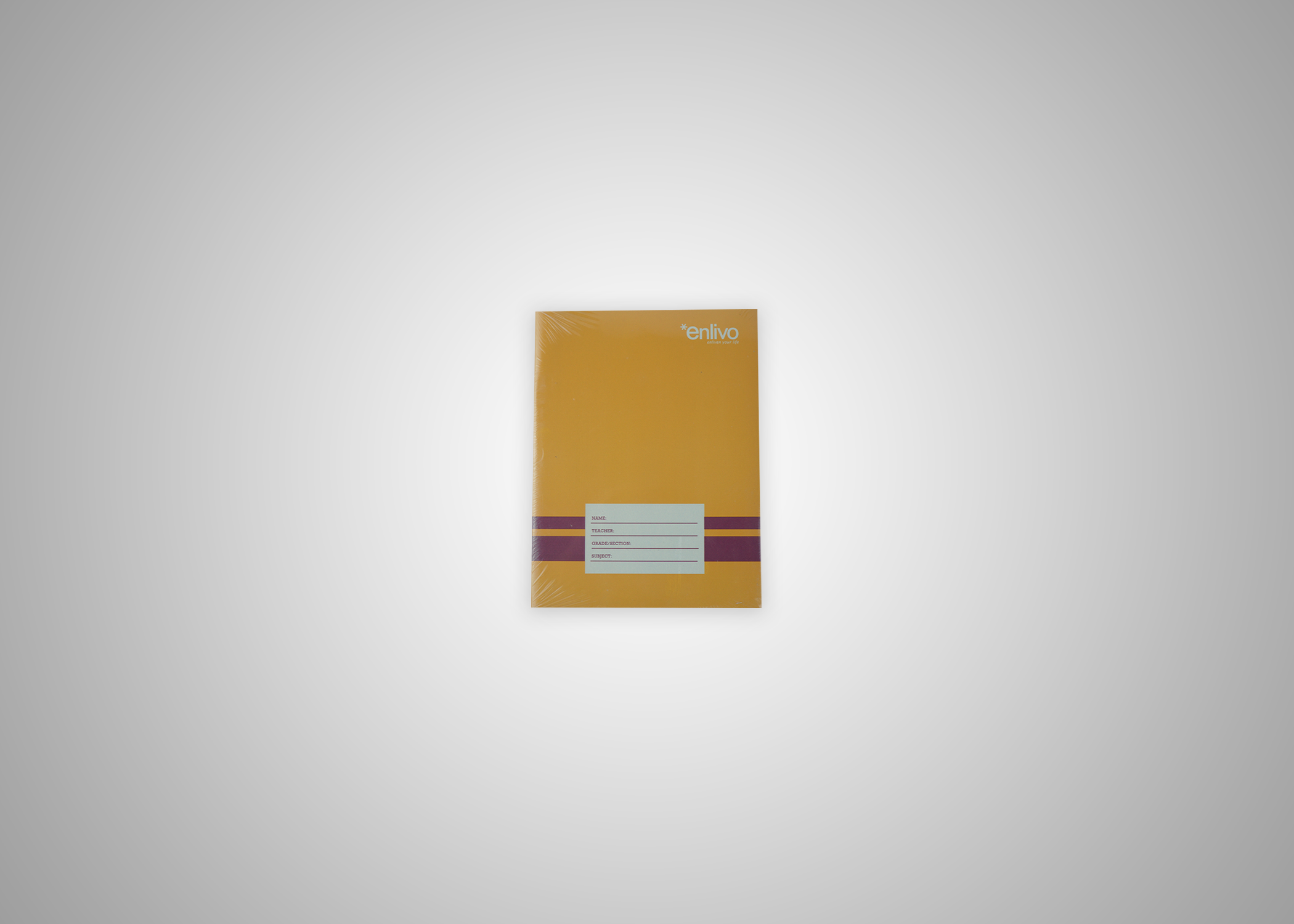 Picture of Enlivo Writing Notebook Black80s 120pcspercase