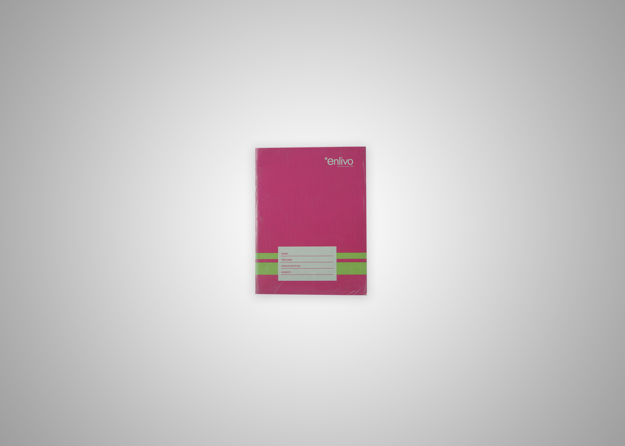 Picture of Enlivo Writing Notebook Pink 120pcspercase