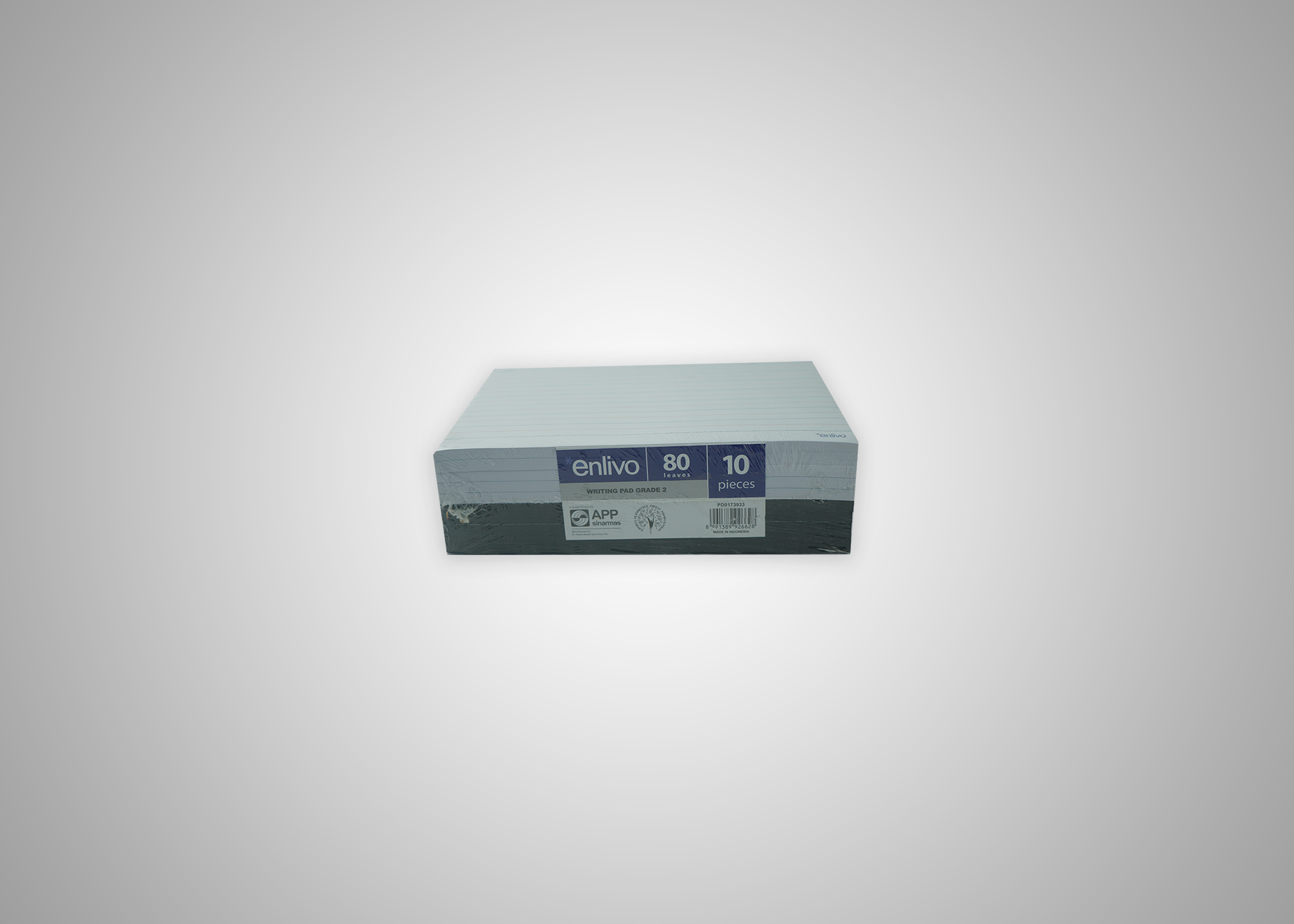 Picture of Enlivo Writing Pad 2 80sx10pdx10rm per cs nrp
