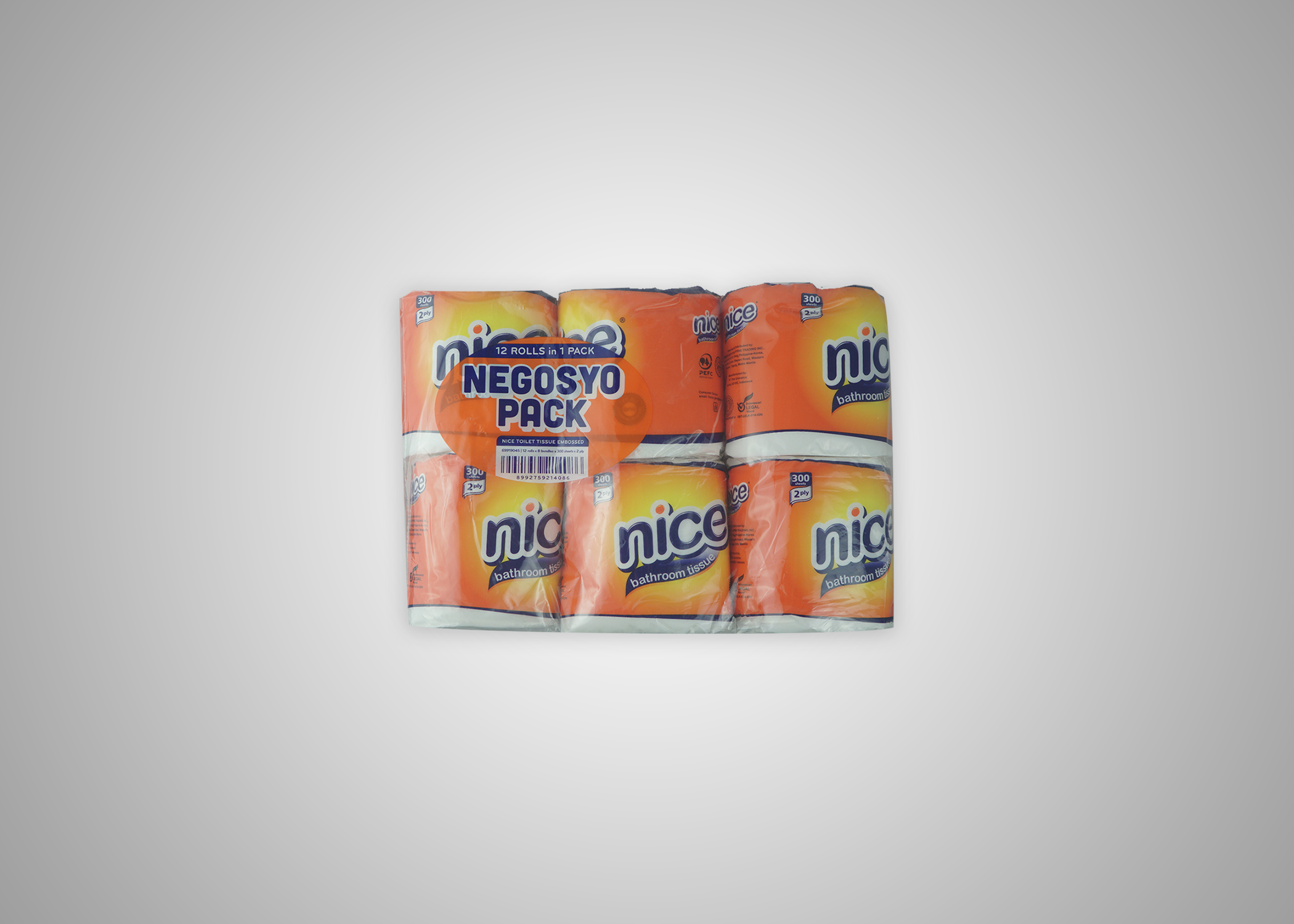 Picture of Nice Bathroom Tissue 2ply 12rollx8pck per bdl PACK