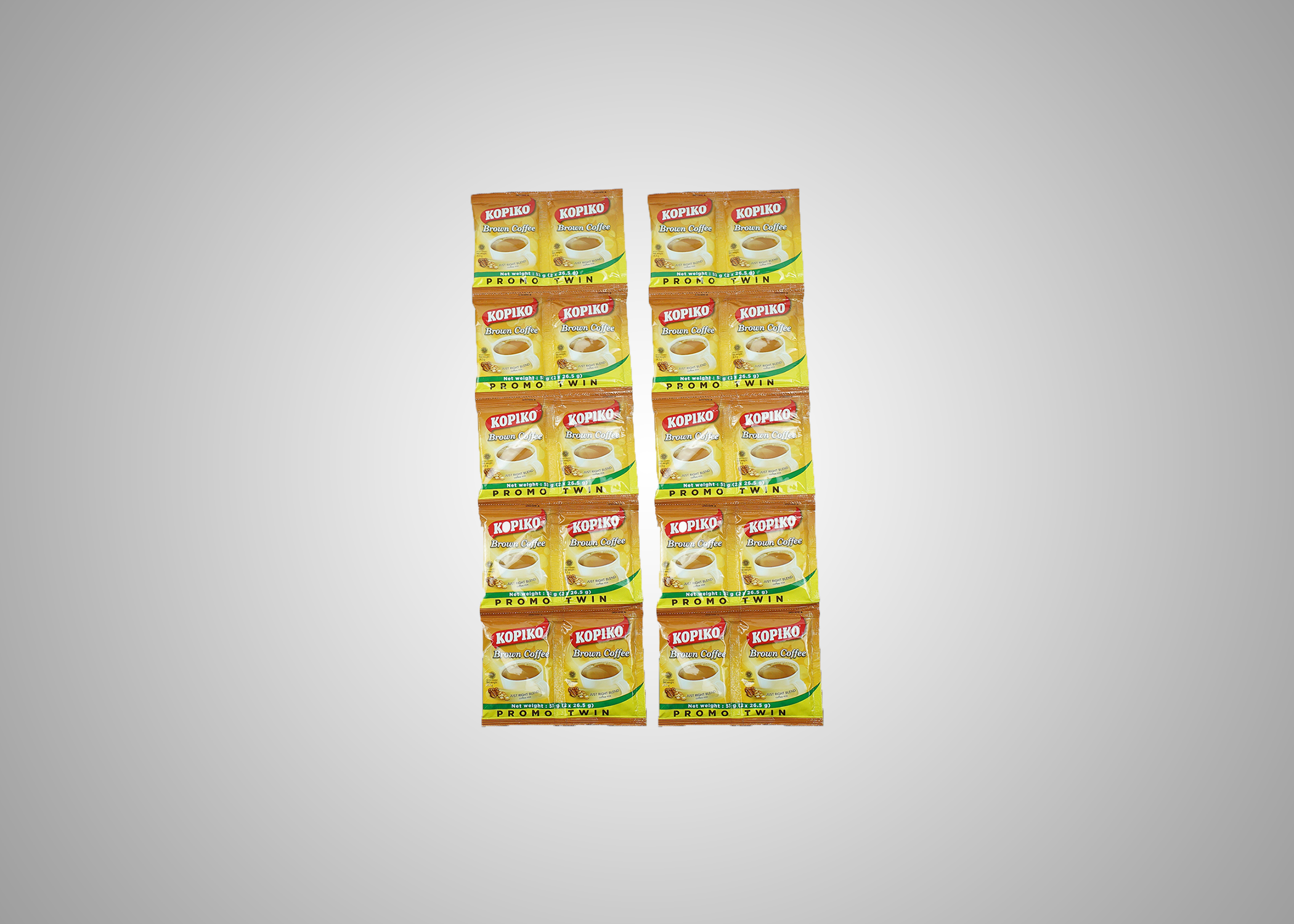 Picture of Kopiko Brown Twin Pack 53gx10x12 nrp