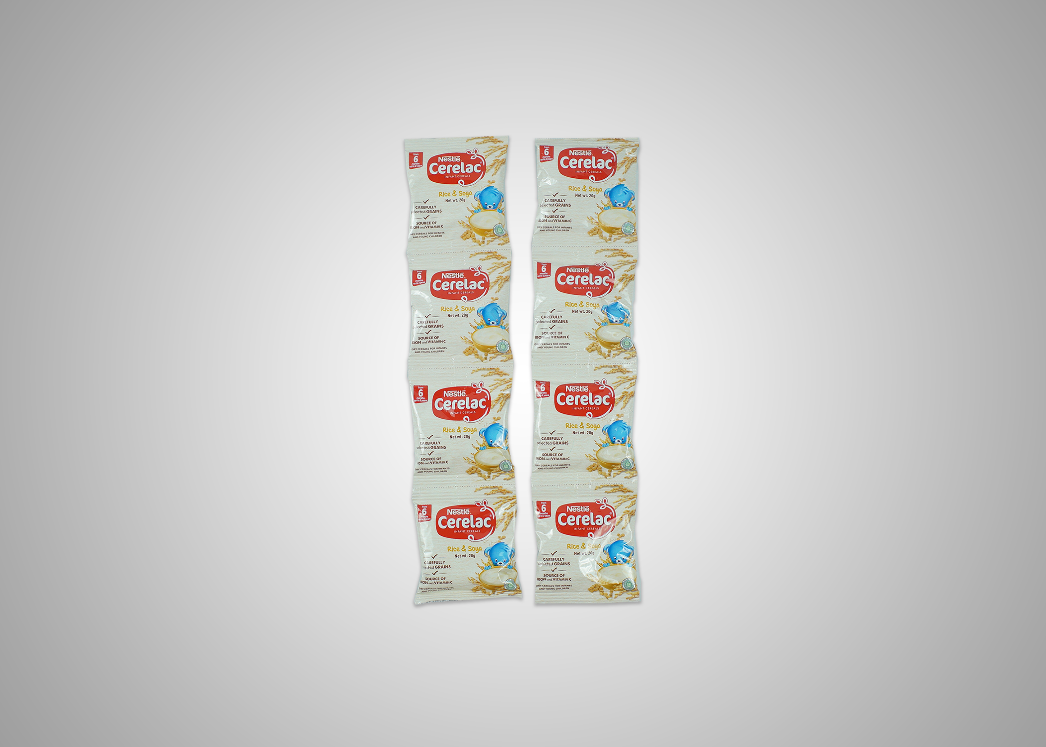 Picture of Cerelac Rice and Soya 20gx8x16 TIE