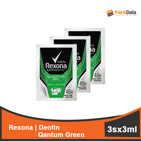 Picture of Rexona Deoltn Quantum Green 3ml 12x30 rp 3s