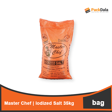 Picture of Master Chef Iodized Salt Orange Sack 35kg nrp