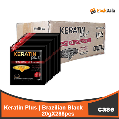 Picture of Keratin Plus Brazillian Black 20gx3sx96 nrp