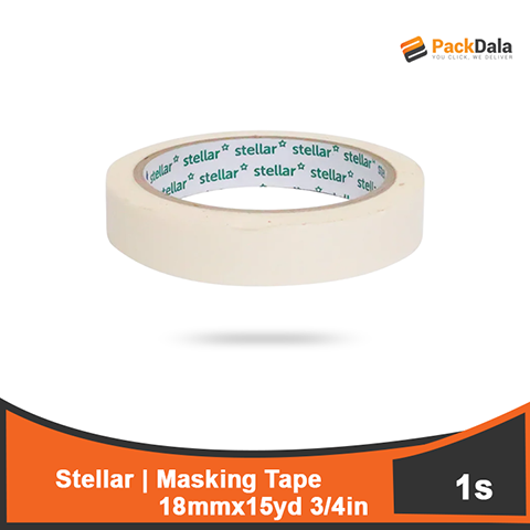 Picture of Masking Tape Stellar 18mmx15yd 3by4in 448roll per case