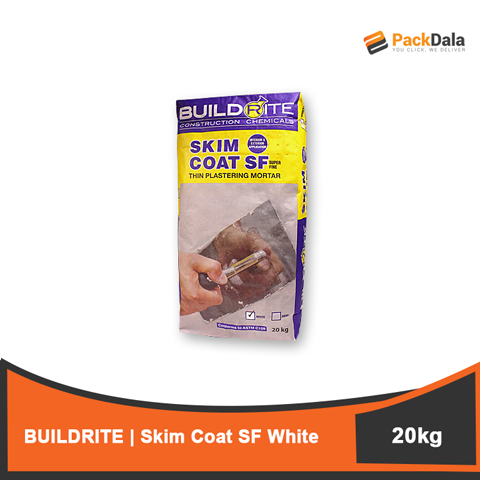 Picture of BUILDRITE Tofil 801 Skim Coat SF White 20kilosperbag rp