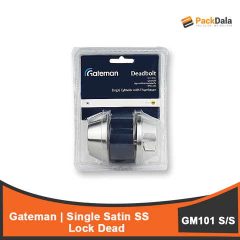 Picture of Lock Dead Gateman Yale Single Satin SS 72s nrp SET