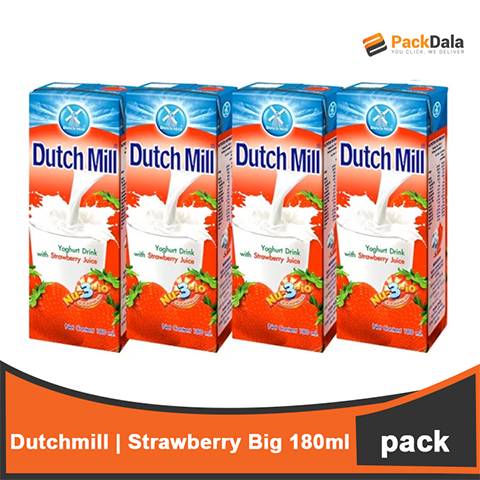 Picture of DutchMill Strawberry 180mlx4x12 PACK