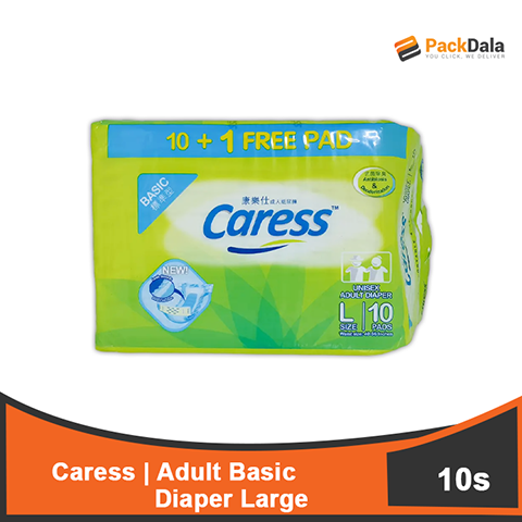 Picture of Caress Adult Basic Diaper L 10x10s