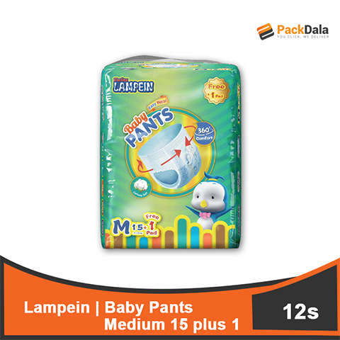 Picture of Lampein Baby Pants M 15plus1x12pck PACK