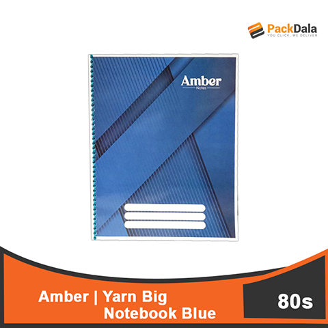 Picture of Yarn Notebook Amber Big Blue80s x 50per case