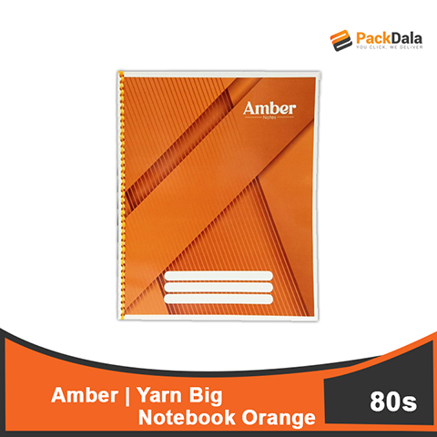 Picture of Yarn Notebook Amber Big Orange80s x 50per case