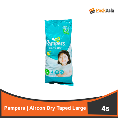 Picture of Pampers aircon taped Large 14x6