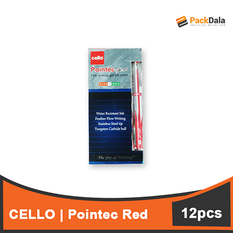 Picture of Cello Pointec Red 12pc per bx rp