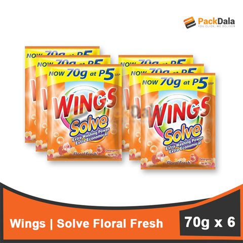 Picture of Wings Solve Floral Fresh 70g or60gx25x150 nrp