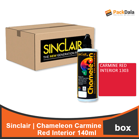 Picture of SINCLAIR Chameleon Carmine Red 1303 140ml x 12pcs rp BOX
