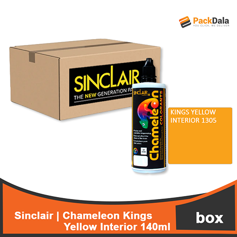 Picture of SINCLAIR Chameleon Kings Yellow 1305 140ml x 12pcs rp