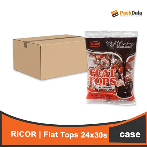 Picture of Flat Tops 24x30s Chocolate Candy CASE