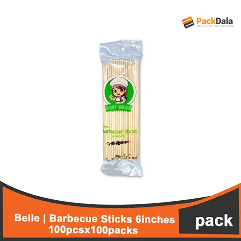Picture of Belle Barbecue Sticks 6inches 100pcs x 100packs percs PACK