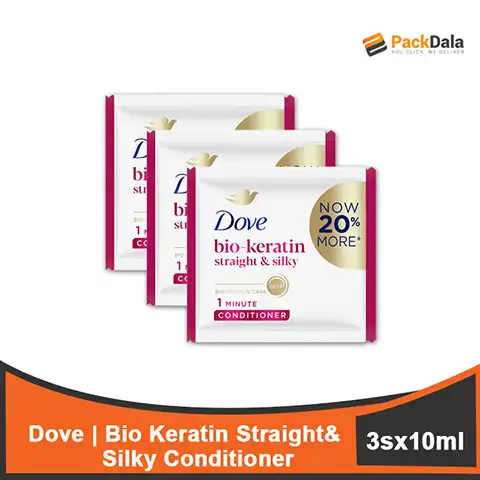 Picture of Dove Bio Keratin Straight n Silky Cond 96x3x10ml TIE