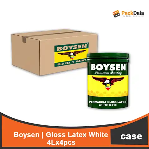 Picture of Boysen Gloss Latex White Galx4pcs BOX