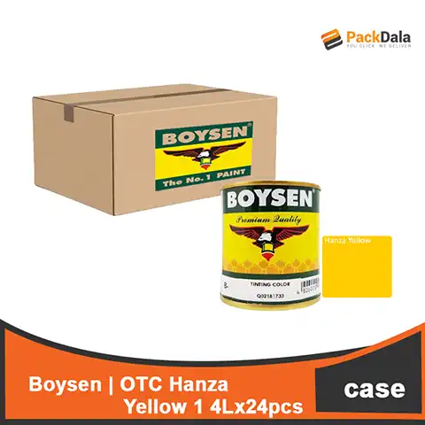 Picture of Boysen OTC Hanza Yellow 1 4L 24pcspercase CASE