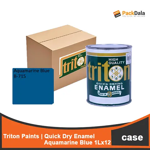 Picture of Triton Quick Dry Enamel Aquamarine Blue 1Lx12pcs