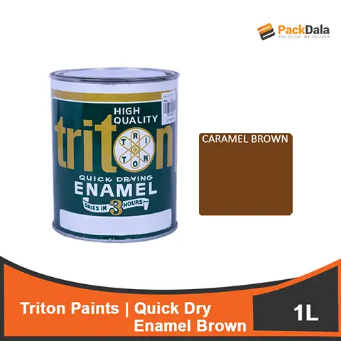 Picture of Triton Quick Dry Enamel Caramel Brown 1Lx12pcs PCS