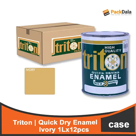 Picture of Triton Quick Dry Enamel Ivory 1Lx12pcs