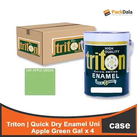 Picture of Triton Quick Dry Enamel Uni Apple Green Gal x 4 