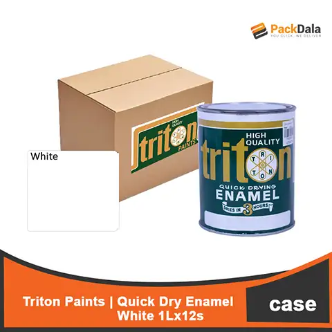Picture of Triton Quick Dry Enamel White 1Lx12pcs