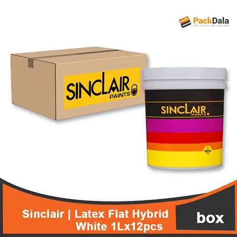 Picture of SINCLAIR Latex Flat Hybrid White 1L x 12pcs rp BOX 