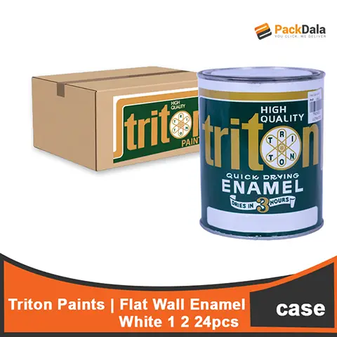 Picture of Triton Quick Dry Enamel White 1 2 24pcs per case CASE