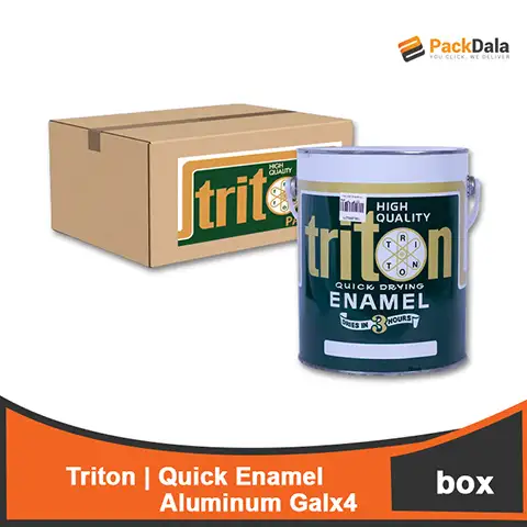 Picture of Triton Quick Dry Enamel Aluminum Gal x 4 BOX