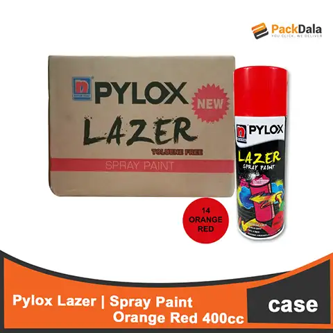 Picture of Pylox Lazer 14 Orange Red CASE
