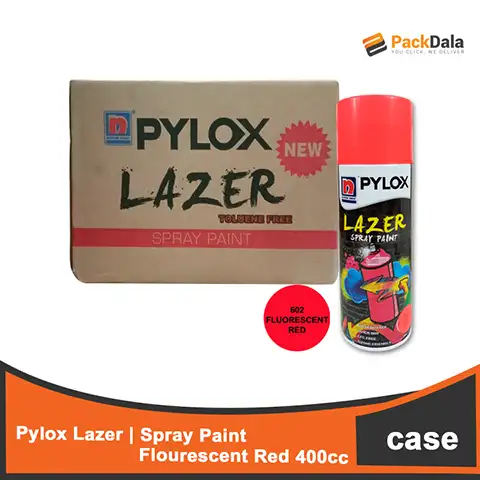 Picture of Pylox Lazer 602 Flourescent Red CASE