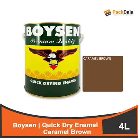 Picture of Boysen Quick Dry Enamel Caramel Brown Gal 4Lx4 PCS