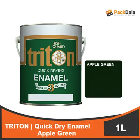Picture of Triton Quick Dry Enamel Apple Green 1Lx12pcs PCS