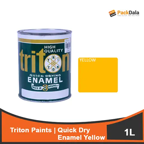Picture of Triton Quick Dry Enamel Yellow 1Lx12pcs per case