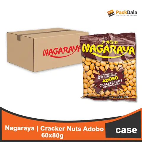 Picture of Nagaraya Cracker Nuts Adobo 60x80g  CASE